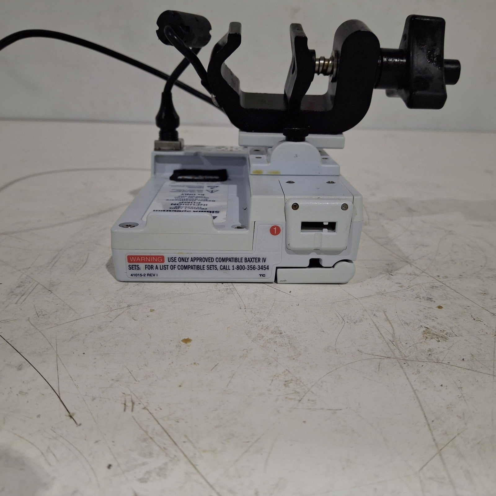 Baxter Sigma Spectrum 8.00.04 w/o Battery Infusion Pump