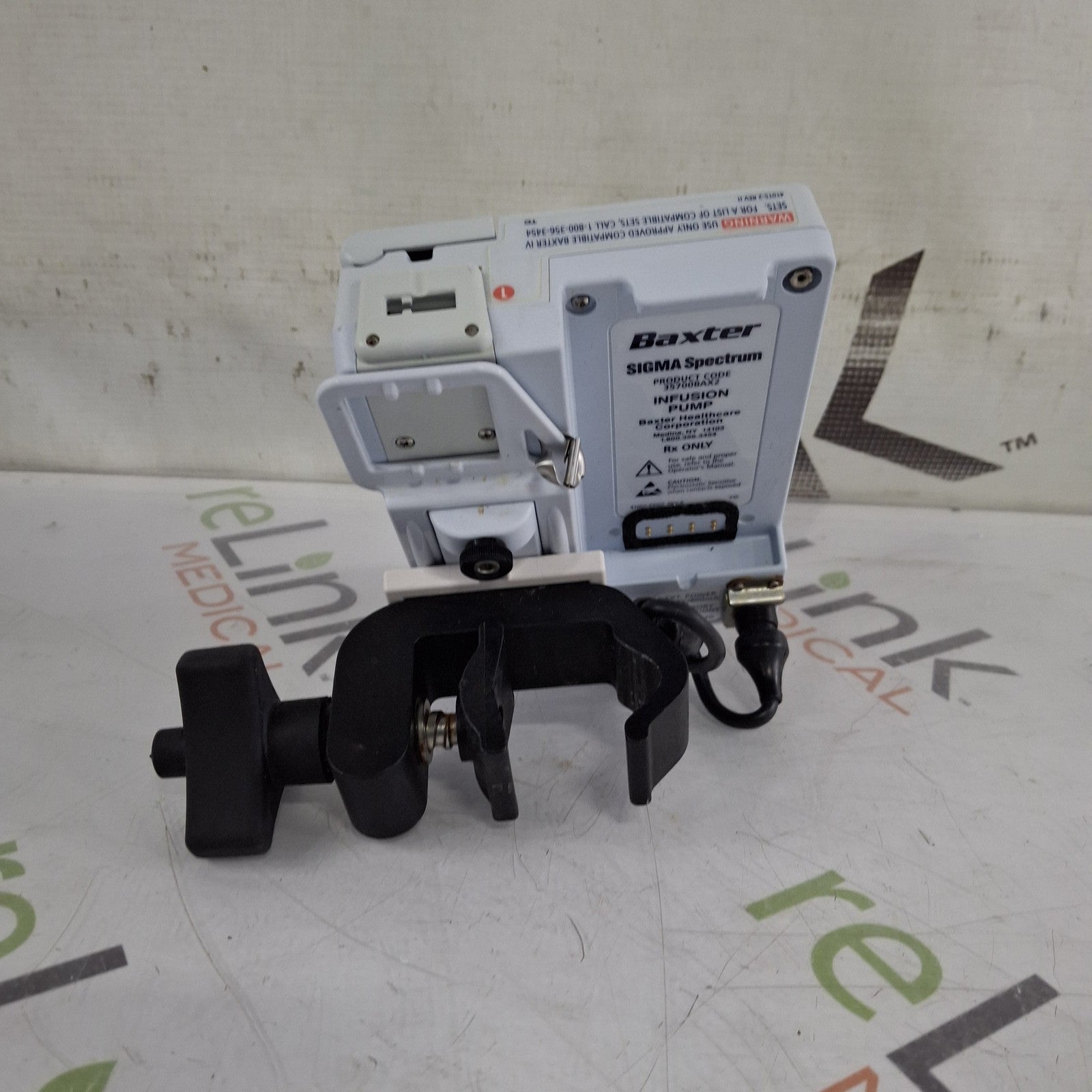 Baxter Sigma Spectrum 8.01.00 w/o Battery Infusion Pump