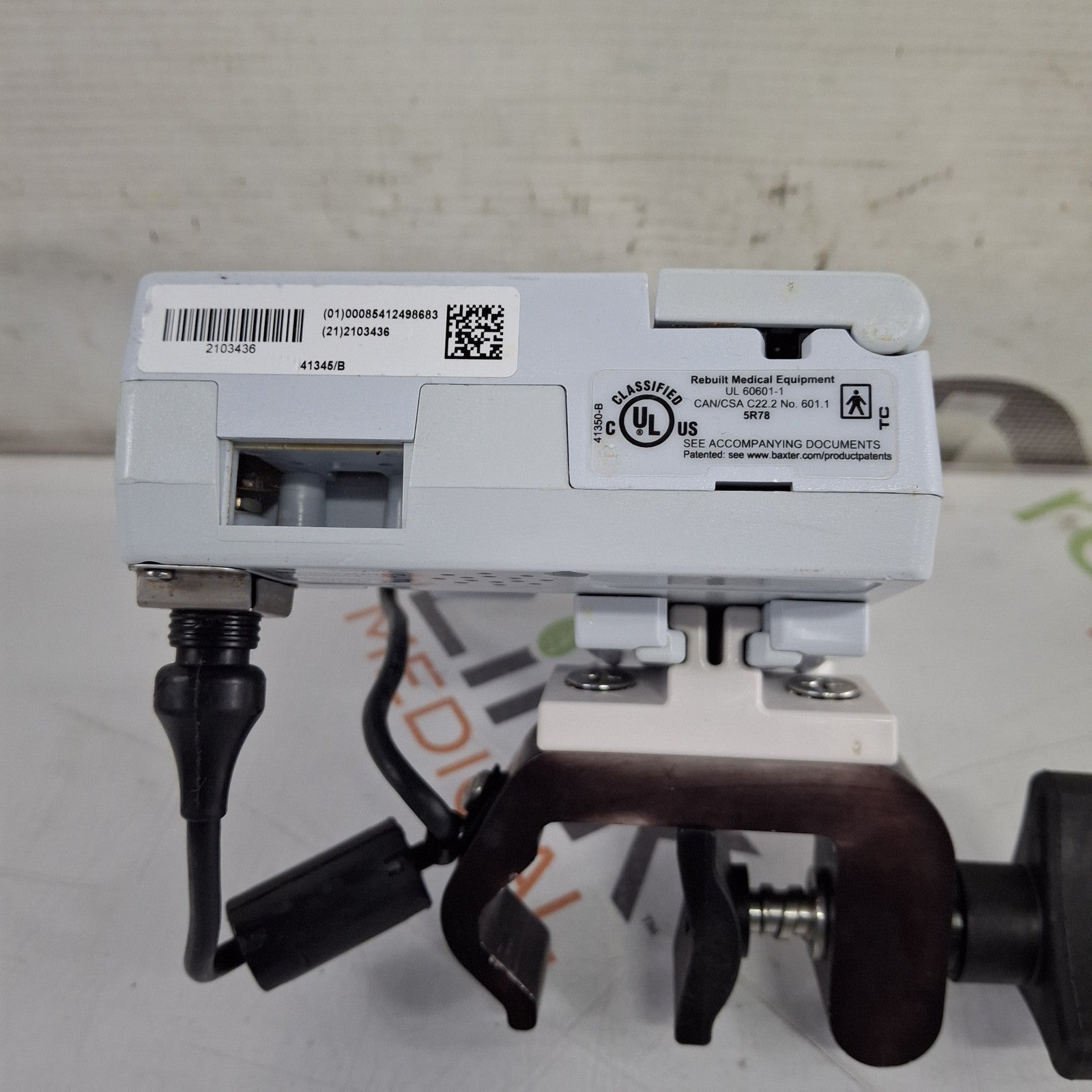 Baxter Sigma Spectrum 8.01.00 w/o Battery Infusion Pump