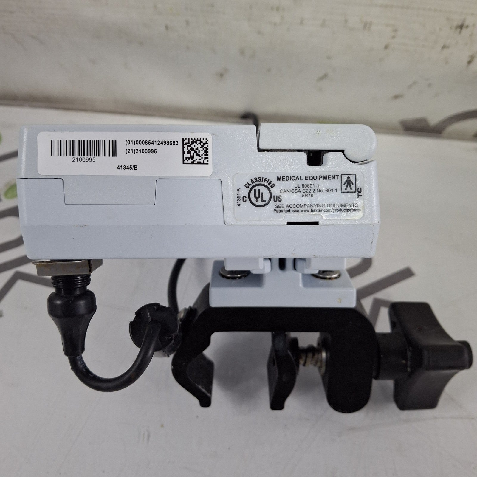 Baxter Sigma Spectrum 8.01.00 w/o Battery Infusion Pump