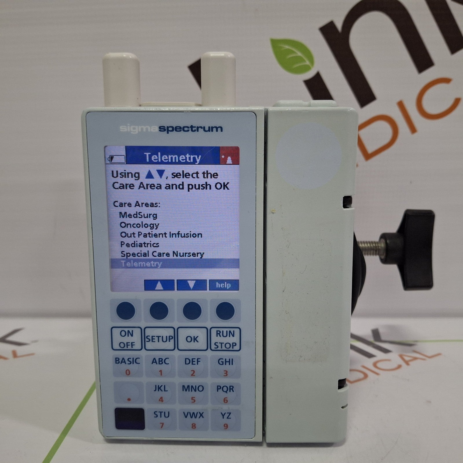 Baxter Sigma Spectrum 6.02.07 with A/B/G/N Battery Infusion Pump