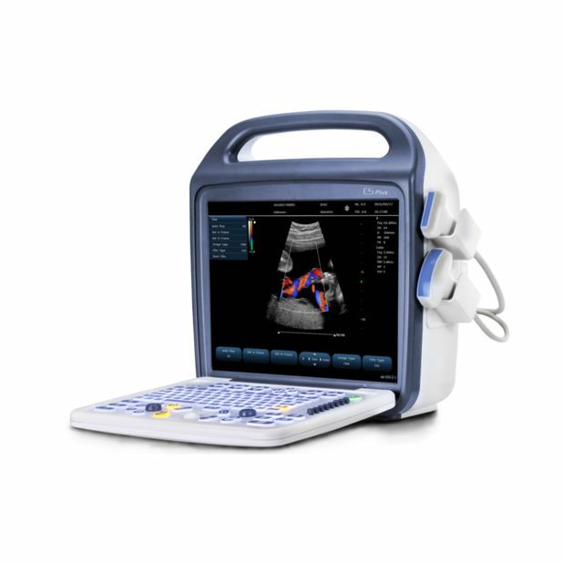 Veterinary Ultrasound Color Doppler 15" High Quality W/ One Probe, USA Warranty DIAGNOSTIC ULTRASOUND MACHINES FOR SALE