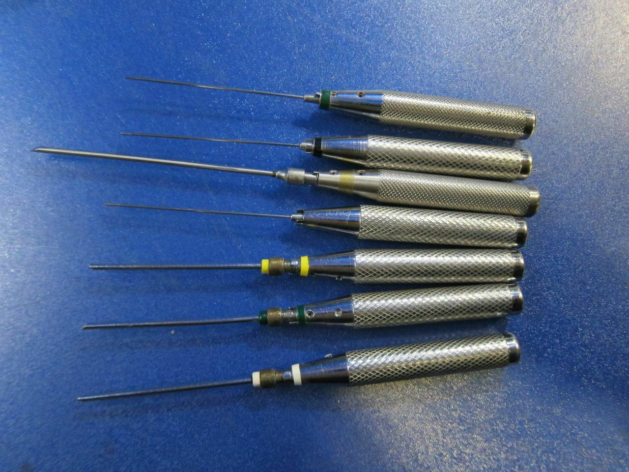 11 Unknown Surgical Tools with Case DIAGNOSTIC ULTRASOUND MACHINES FOR SALE