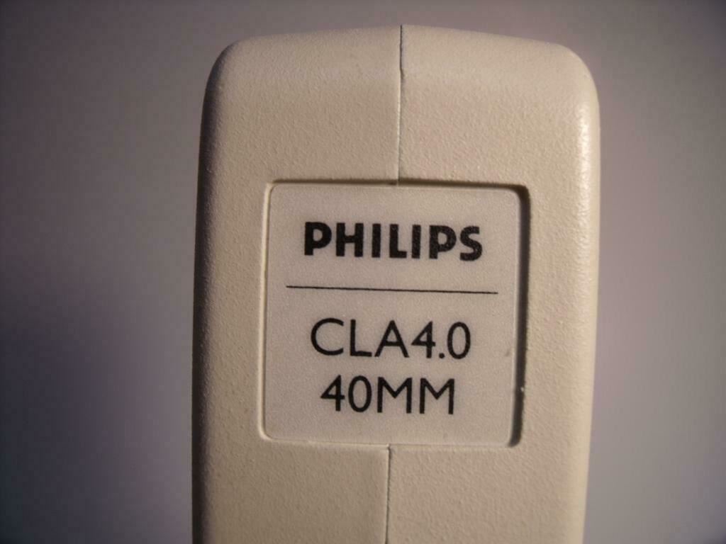 Philips CLA4.0 Ultrasound Transducer Probe CLA4.0 40mm DIAGNOSTIC ULTRASOUND MACHINES FOR SALE