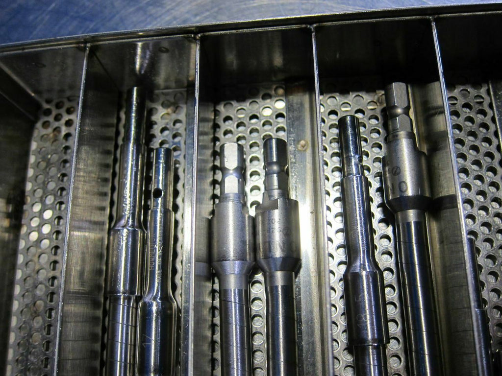 Zimmer Various Flexible Reamers Surgical Instrument Set w/ Case