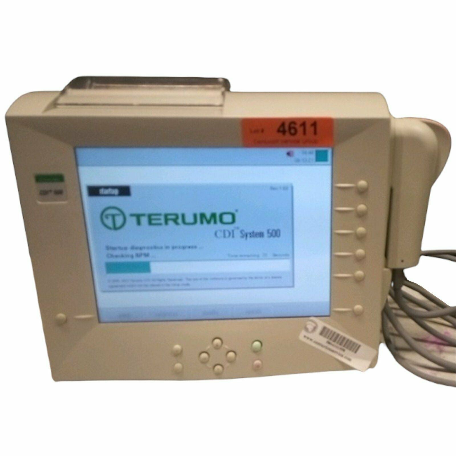 Cdi Oneview Machine Terumo Medical Corporation CDI 500 Monitor - DIAGNOSTIC ULTRASOUND