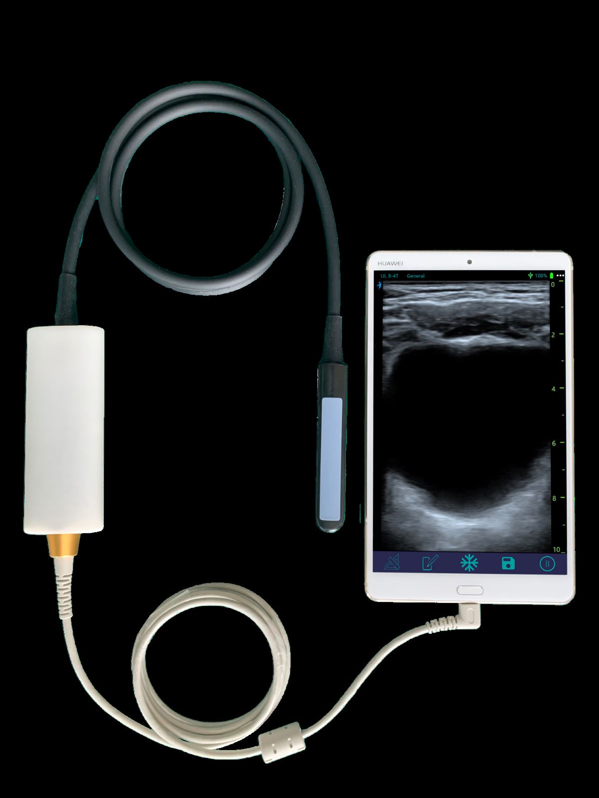 Veterinary Smart Phones Rectal Linear Probe for Large Animals for Android DIAGNOSTIC ULTRASOUND MACHINES FOR SALE
