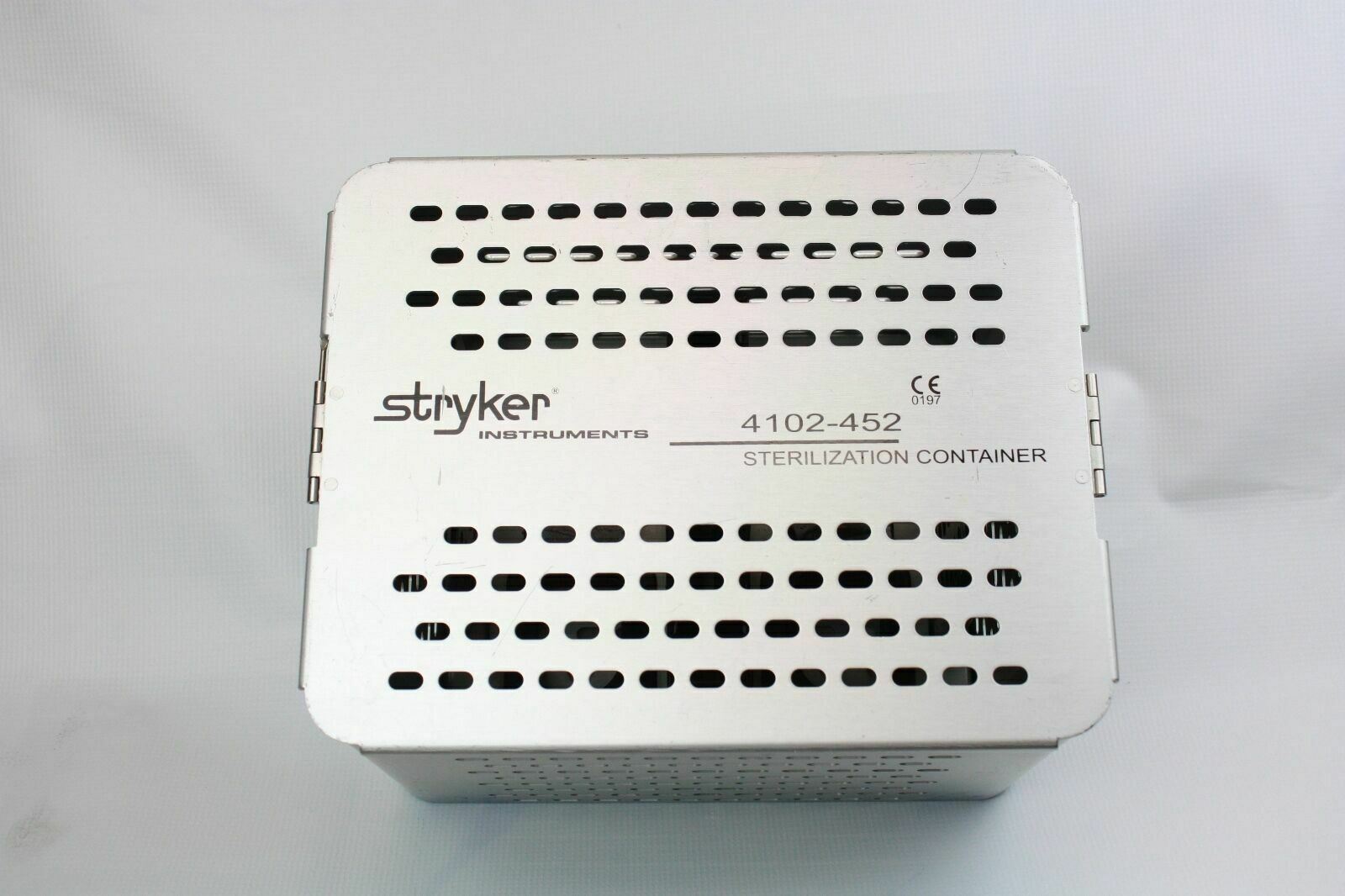 Stryker s Sterilization Container 4102-452 Case With