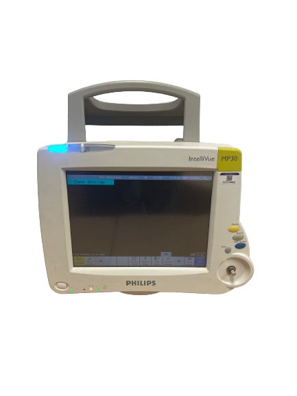 Philips IntelliVue MP30 Color Patient Monitor SN:DE62229695 REF:M8002A