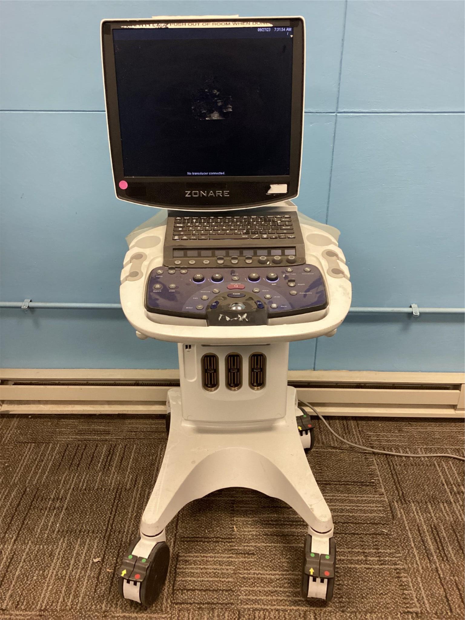 Mindray Zonare ZS3 Diagnostic Ultrasound System - 2014 - DIAGNOSTIC