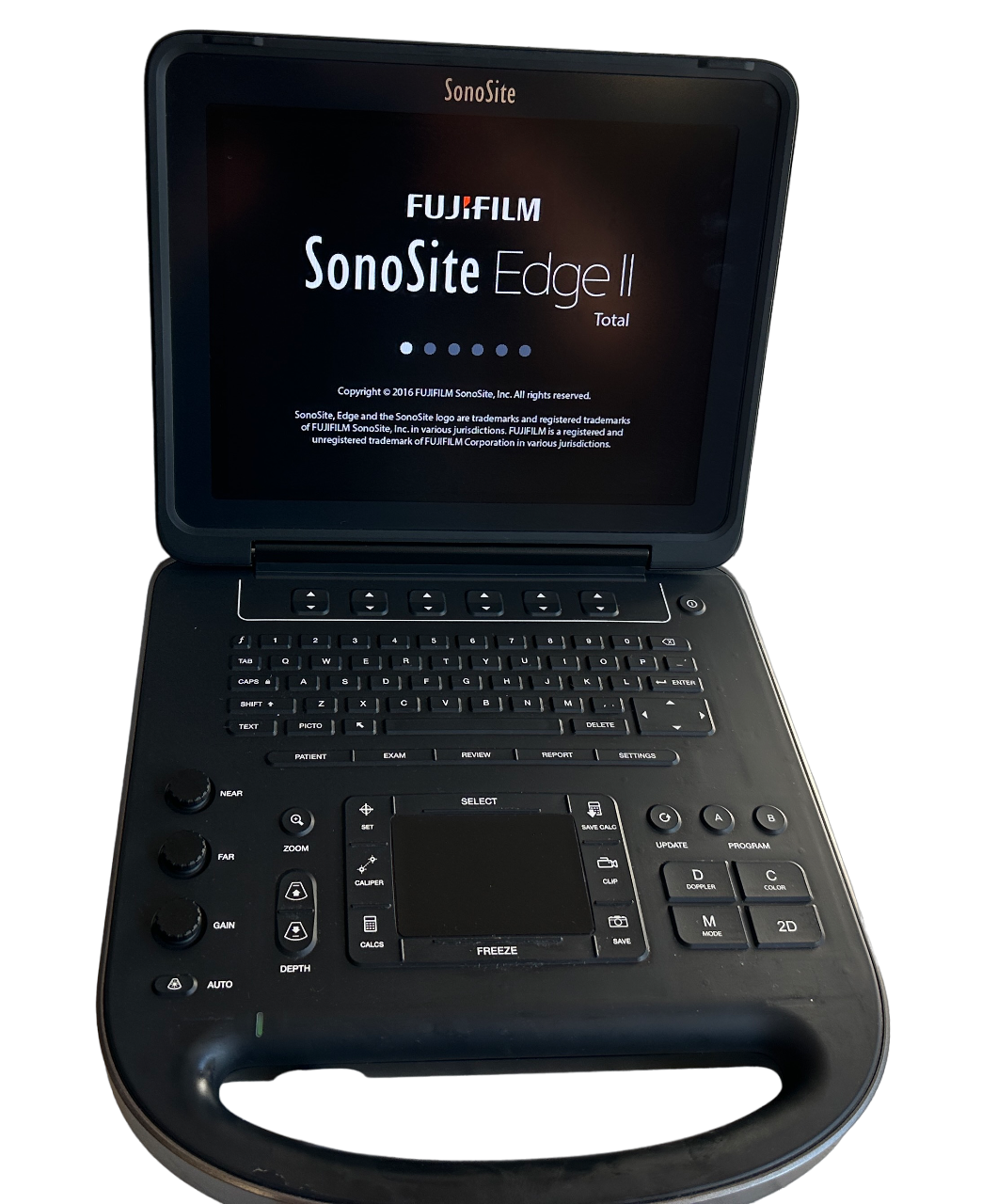 Sonosite Edge II Ultrasound 2017/Color, DICOM, with Two Probes L38xi & rC60Xi DIAGNOSTIC ULTRASOUND MACHINES FOR SALE