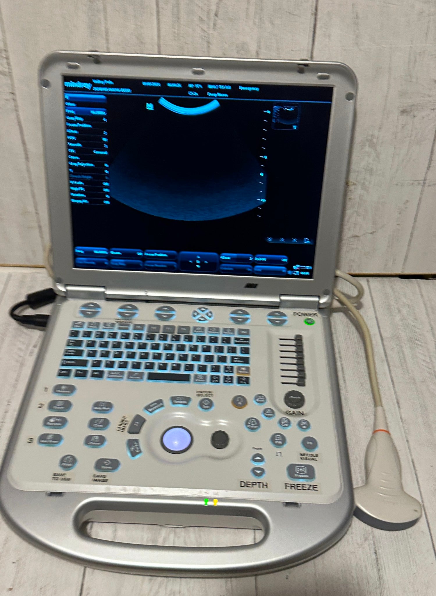 Mindray M7 Ultrasound Machine With 2 Probes (C5-2S, L14-6NS) & Hard