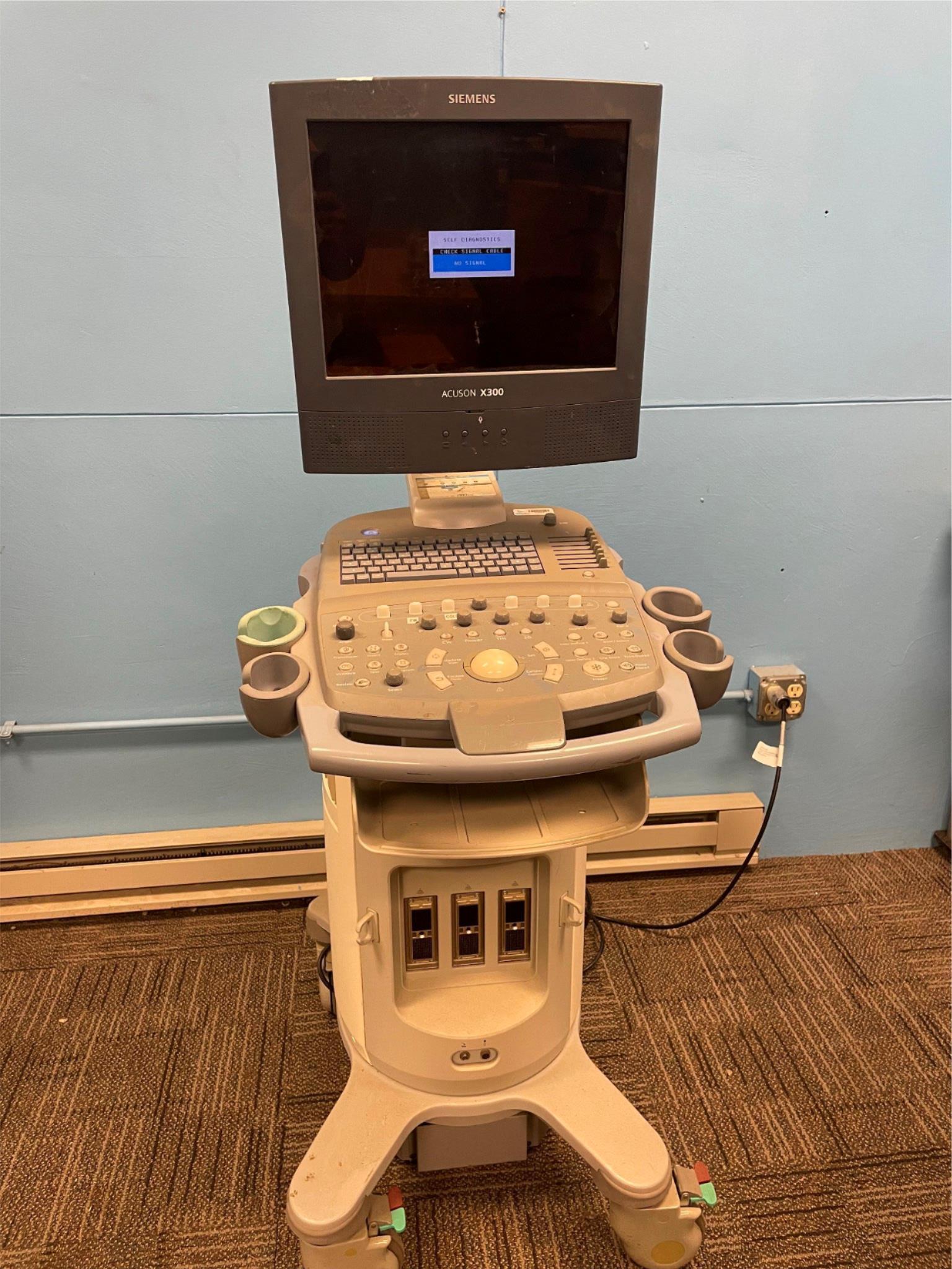 Siemens Acuson X300 Diagnostic Ultrasound System