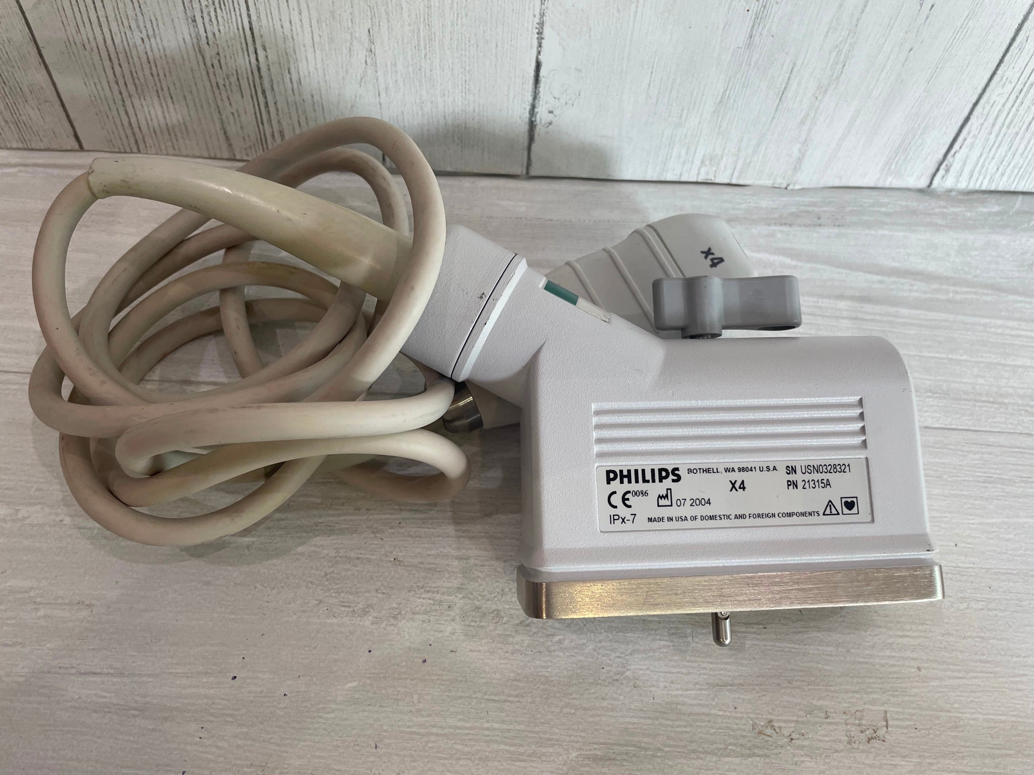 Philips x4 Ultrasound Probe Transducer 2004 DIAGNOSTIC ULTRASOUND MACHINES FOR SALE
