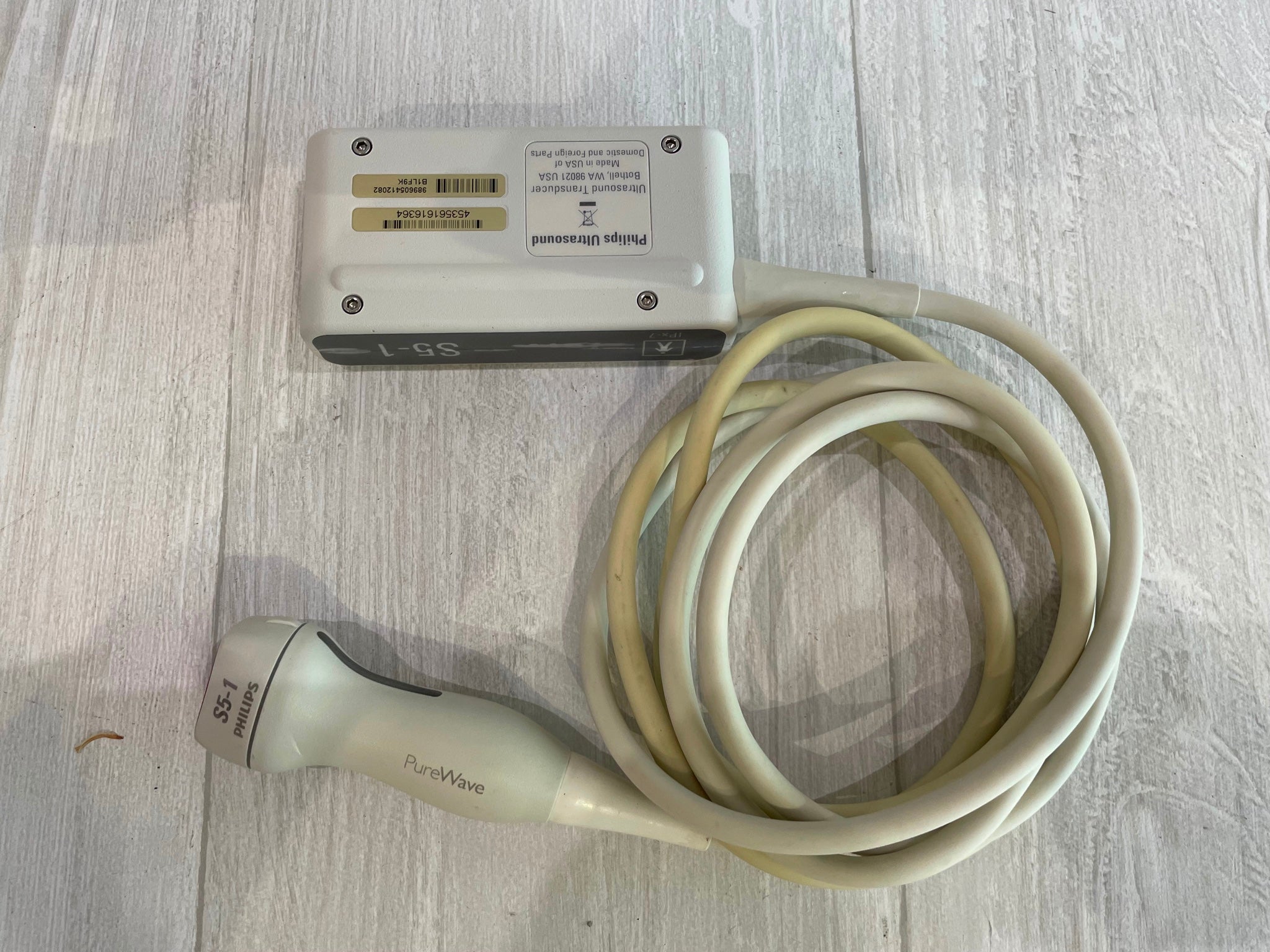 Philips S5-1 Compact Ultrasound Probe Transducer DIAGNOSTIC ULTRASOUND MACHINES FOR SALE