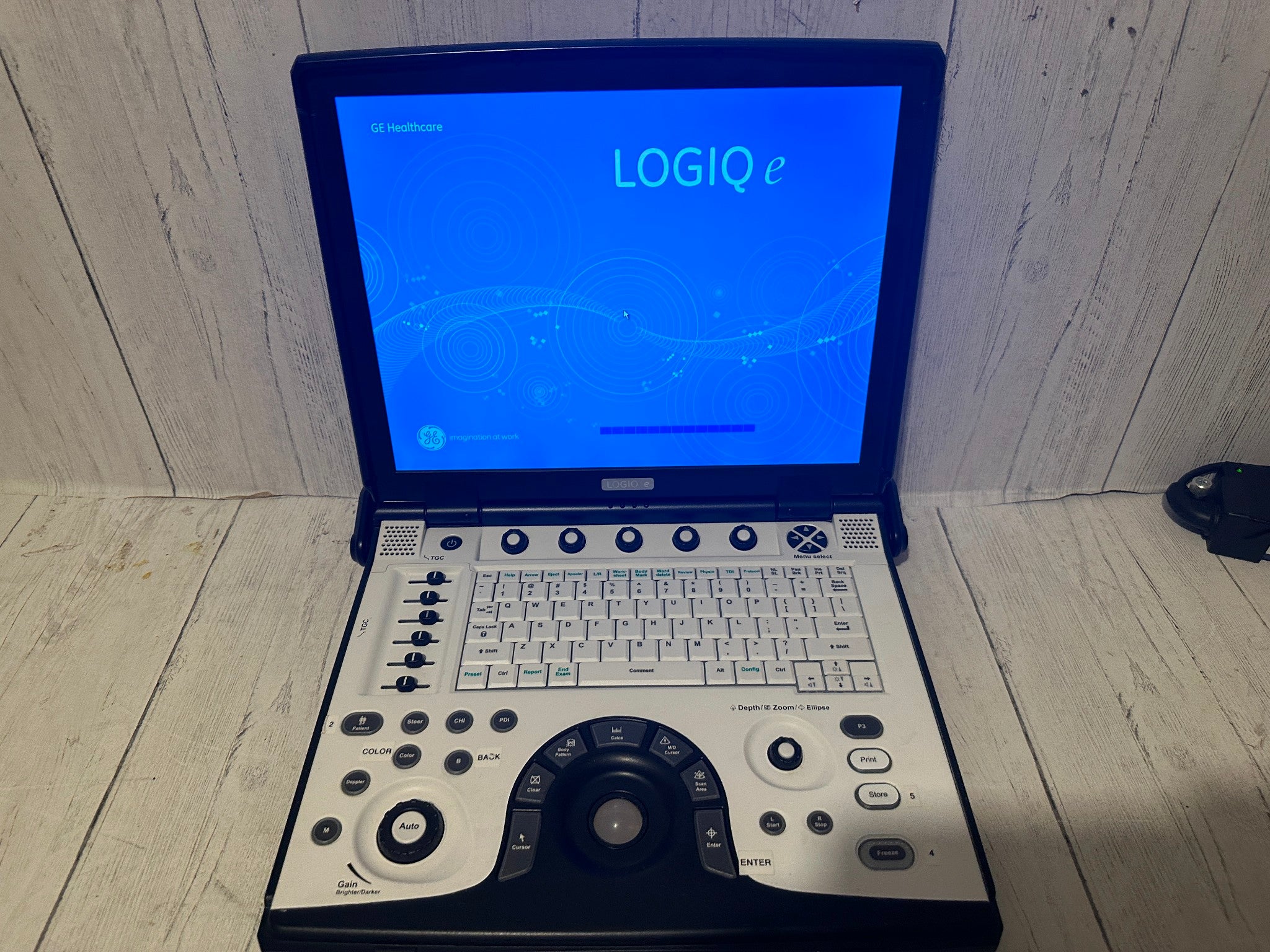GE LOGIQ E Next Generation Ultrasound BT12  with 3S-RS Probe 2012 DIAGNOSTIC ULTRASOUND MACHINES FOR SALE