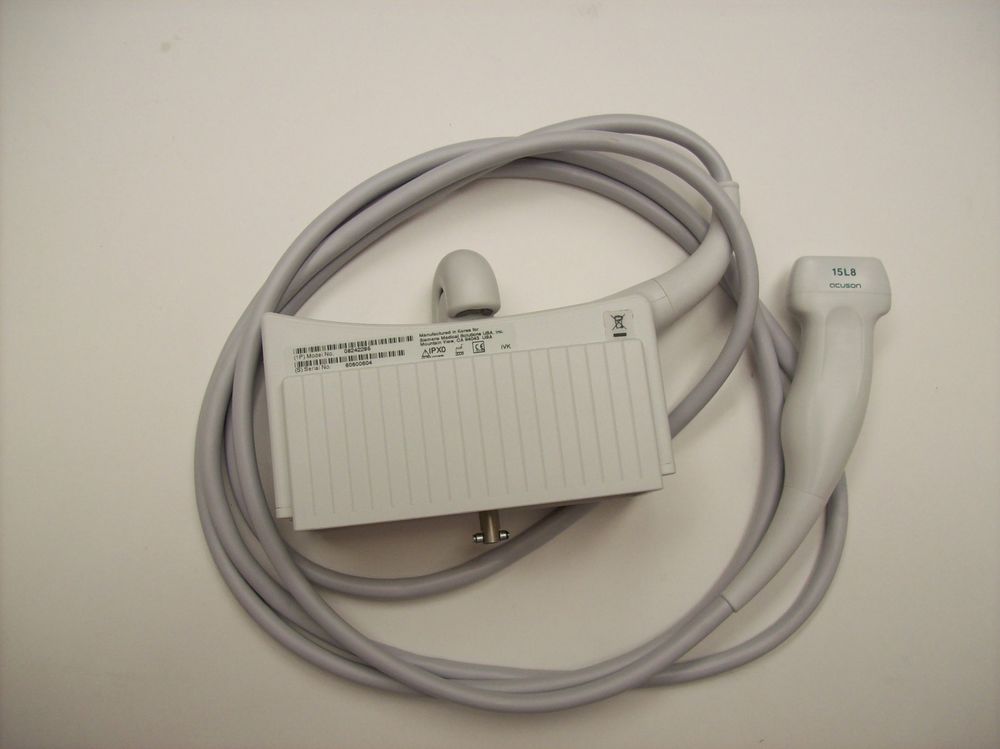 Ultrasound Transducer-Siemens Acuson 15L8 for Sequoia 512 DIAGNOSTIC ULTRASOUND MACHINES FOR SALE
