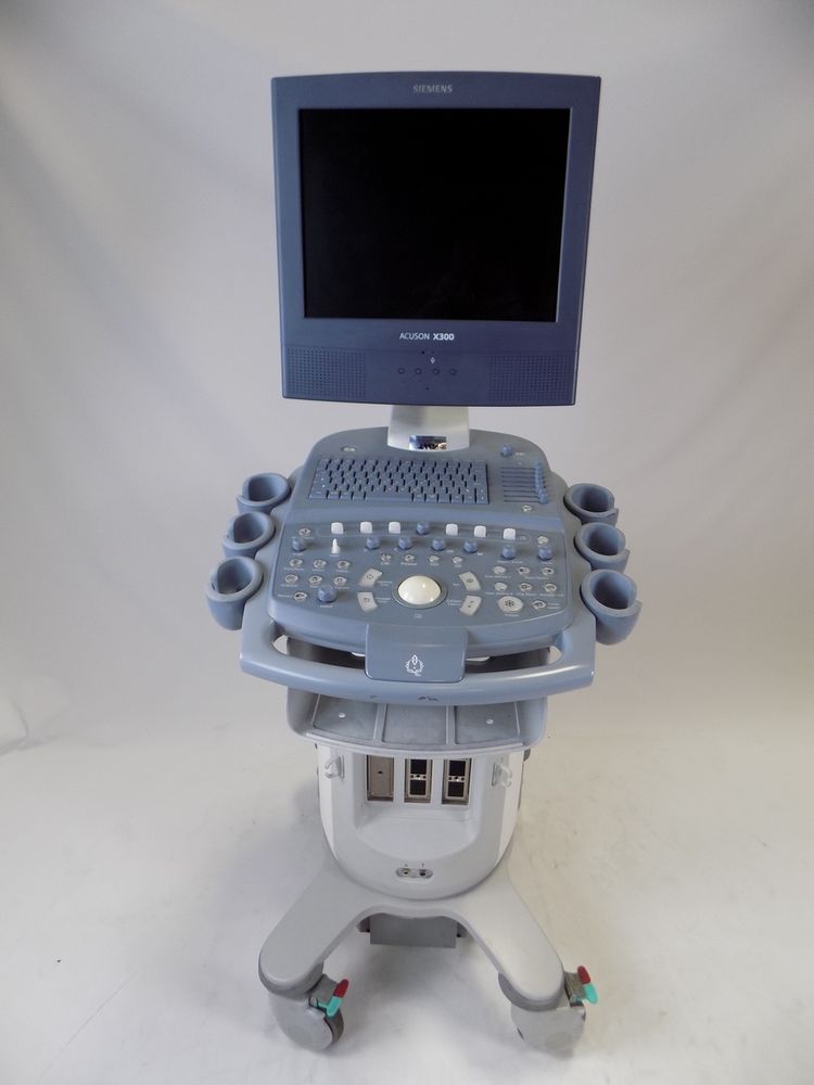 Siemens ACUSON X300 Ultrasound System DIAGNOSTIC ULTRASOUND MACHINES FOR SALE