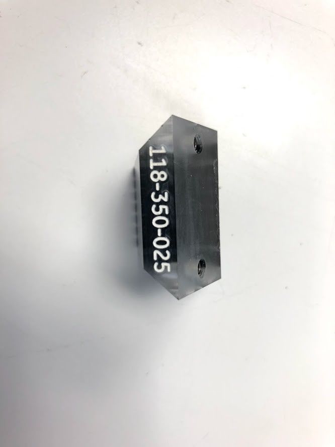 WEDGE,60V,FOR PHASED ARRAY PROBE. GENERAL ELECTRIC P/N: 118-350-025 DIAGNOSTIC ULTRASOUND MACHINES FOR SALE