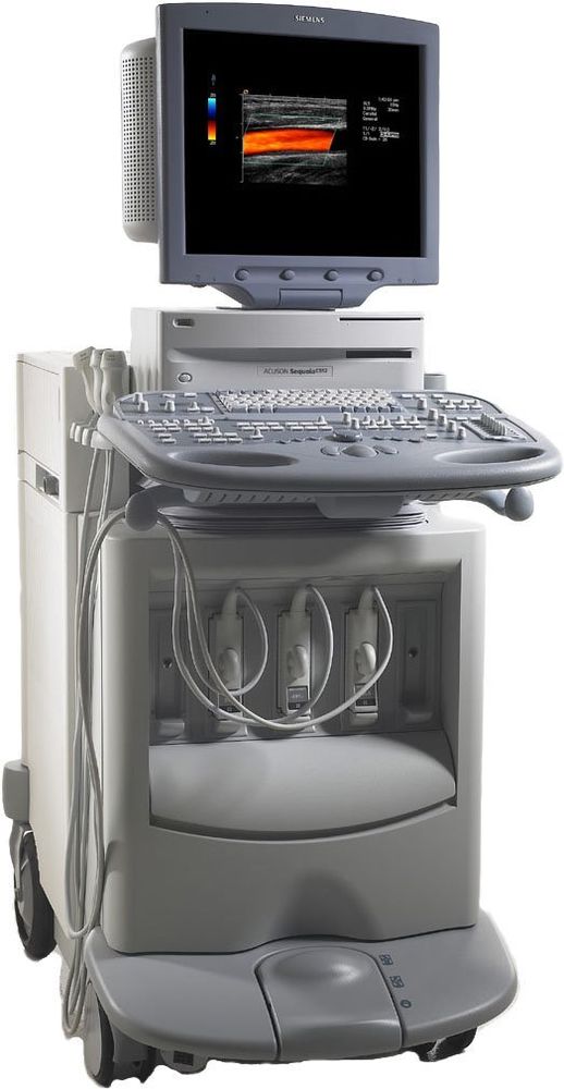 Acuson Sequoia C512 (LCD)  ULTRASOUND MACHINE WITH 3-probes  WORKS FINE DIAGNOSTIC ULTRASOUND MACHINES FOR SALE