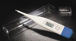 Digital Thermometer McKesson Rectal Probe Hand-Held 12/BX