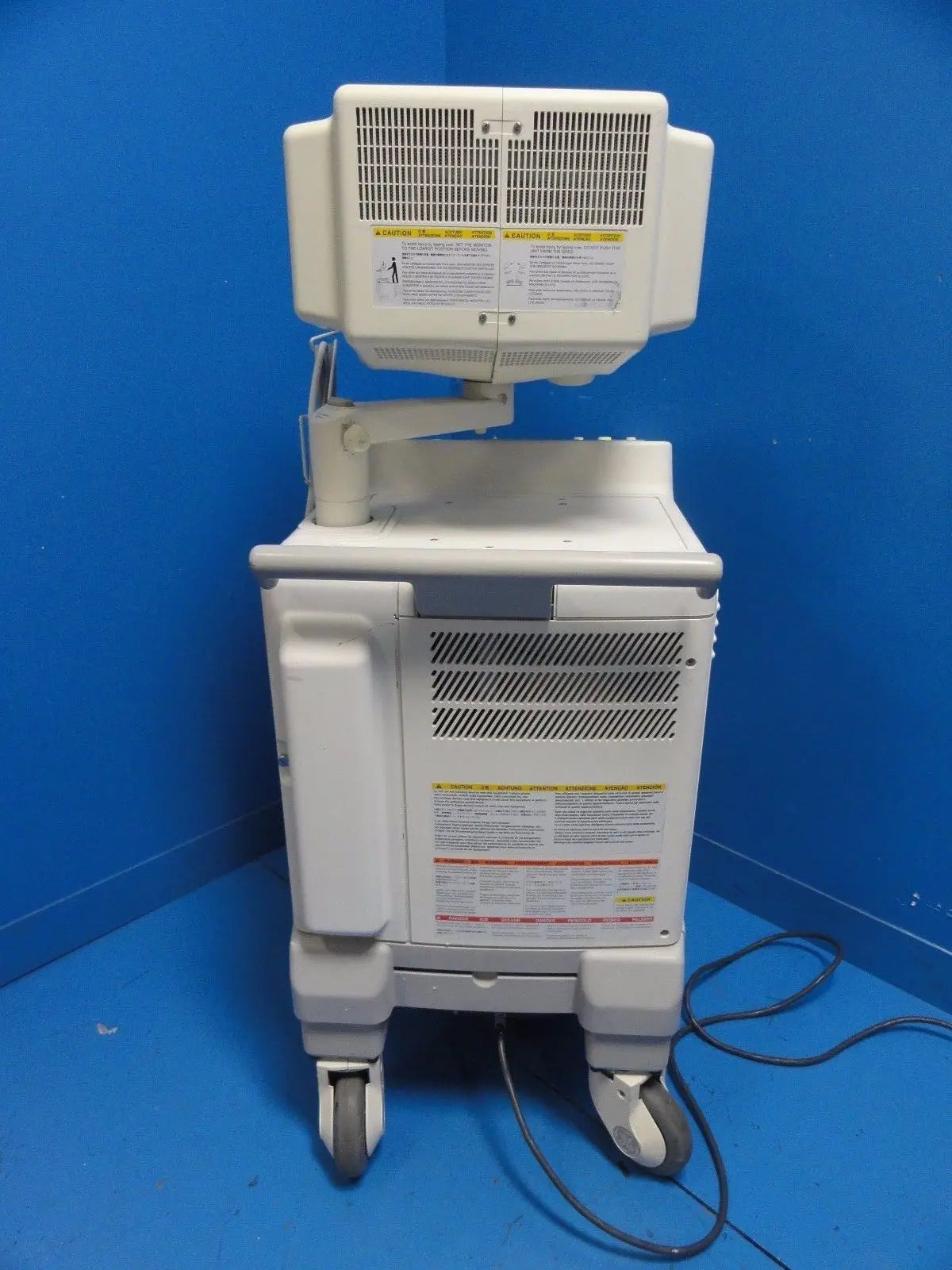 GE Logiq 400 Pro Series Ultrasound W/ C364, C551, LA39  Probes & Printer ~ 12412 DIAGNOSTIC ULTRASOUND MACHINES FOR SALE