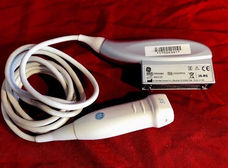 GE 3S-RS Cardiac Ultrasound Transducer Probe 2015 DIAGNOSTIC ULTRASOUND MACHINES FOR SALE