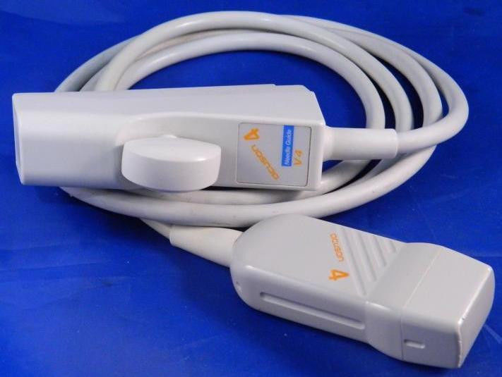 Acuson 4 Needle Guide V4 Ultrasound Transducer Probe DIAGNOSTIC ULTRASOUND MACHINES FOR SALE