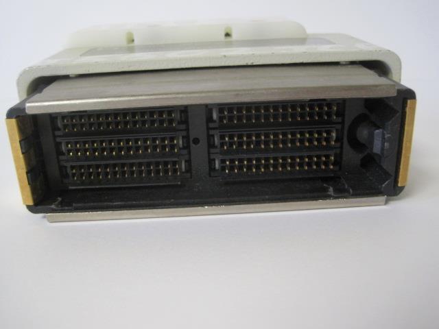 a close up of a device on a white surface