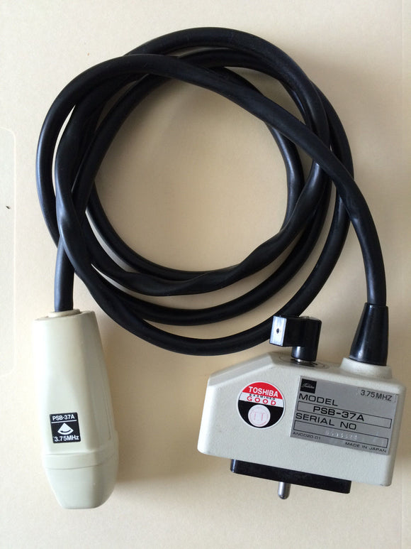 Ultrasound Transducer Probe Model PSB-37A 3.75 MHz Probe by Toshiba - USED