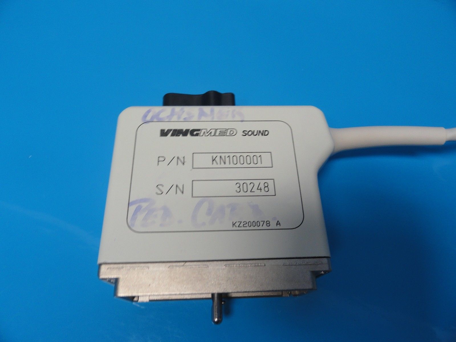 GE Vingmed KN100001 FPA 5MHZ 1A Flat Phased Array Probe for GE System 5 (10239) DIAGNOSTIC ULTRASOUND MACHINES FOR SALE