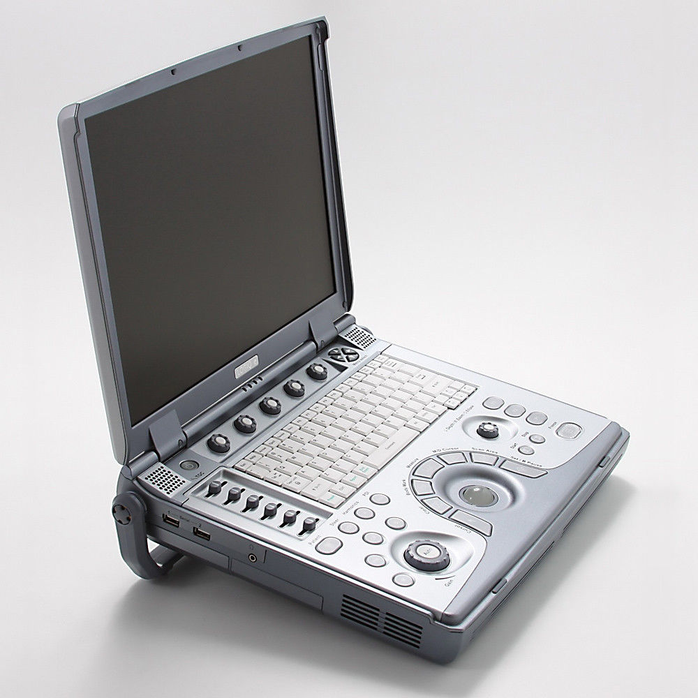 GE LOGIQ E Portable Ultrasound with E8C-RS Vaginal Transducer & Convex Probe DIAGNOSTIC ULTRASOUND MACHINES FOR SALE