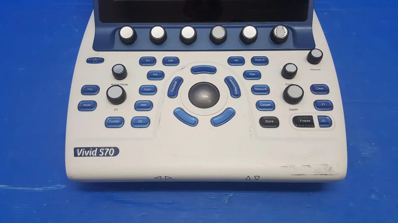 GE VIVID S60/S70 Ultrasound System Keyboard P/N 5460319 w/ Touchscreen