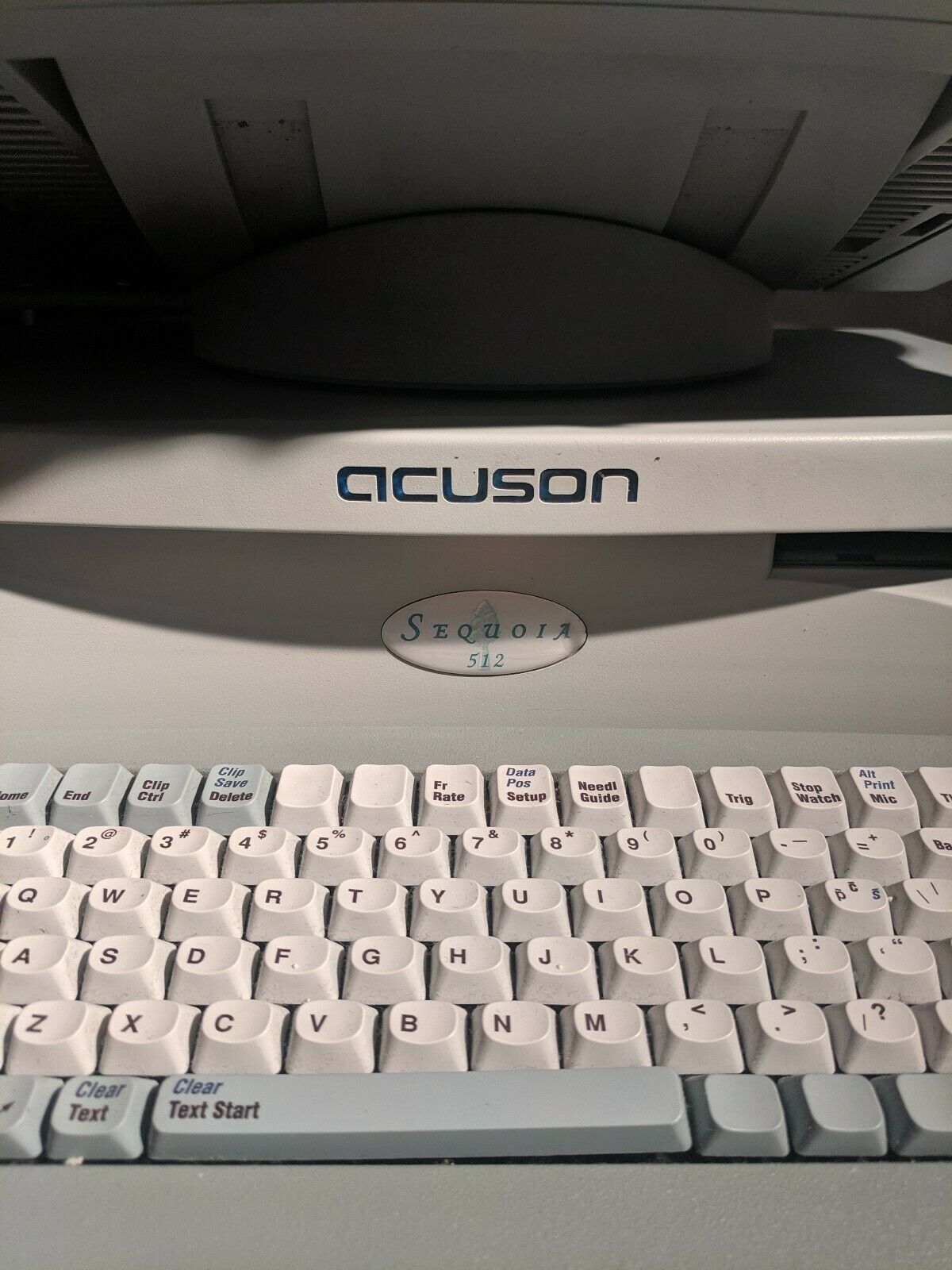 Acuson Sequoia 512 Ultrasound System w/ 4C1, 6L3 & 4V1 Transducers Probes DIAGNOSTIC ULTRASOUND MACHINES FOR SALE