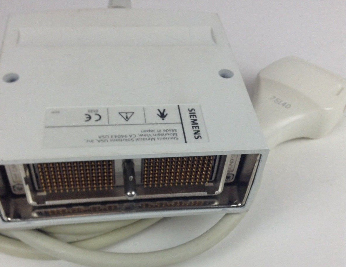 Siemens 7.5L40 Model No. 05260281 Linear Array Probe /Transducer DIAGNOSTIC ULTRASOUND MACHINES FOR SALE