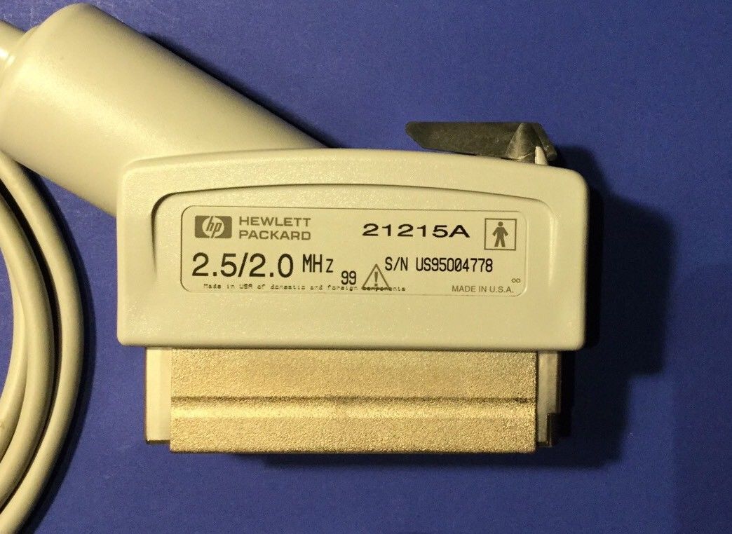 closeup of probe connector