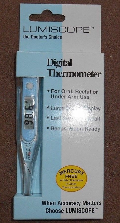 Lumiscope Digital Thermometer Oral / Rectal / Axillary Probe, Hand-Held 717076099639 DIAGNOSTIC ULTRASOUND MACHINES FOR SALE