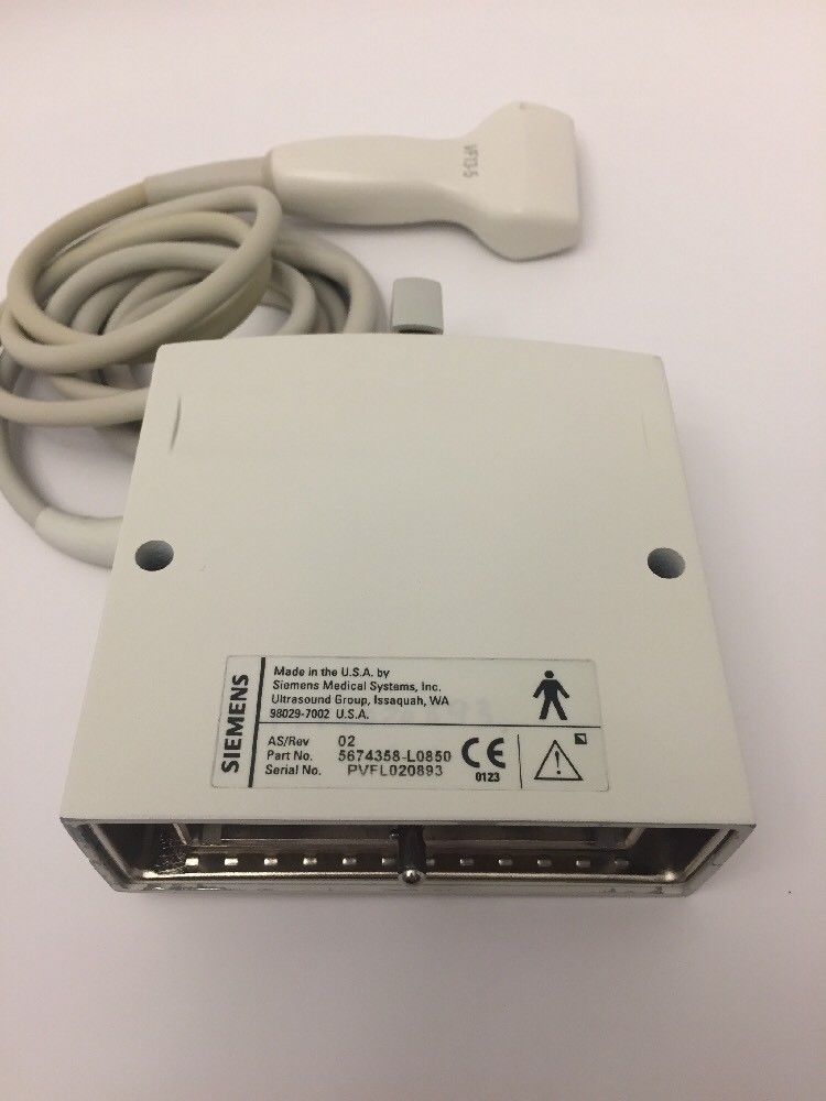 SIEMENS VF13-5 ULTRASOUND TRANSDUCER LINEAR PROBE ELEGRA ACUSON Used Tested DIAGNOSTIC ULTRASOUND MACHINES FOR SALE