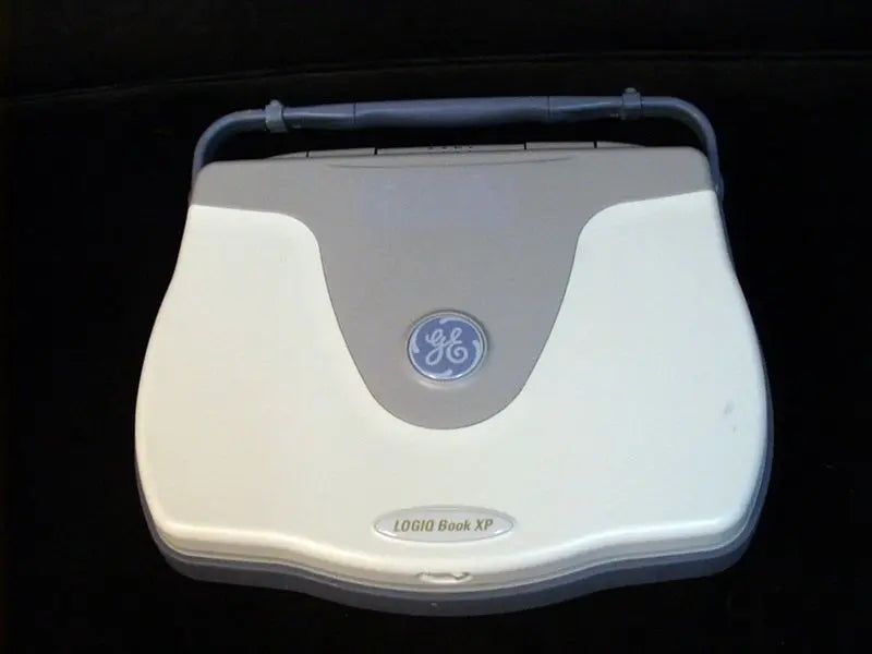 GE LogiqBook XP Porable Ultrasound with 3 transducers & Cart DIAGNOSTIC ULTRASOUND MACHINES FOR SALE
