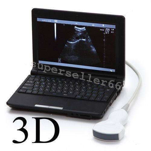 LCD Digital 10.1 Inch Ultrasound Scanner + Convex ,Transvaginal Probe ,Battery DIAGNOSTIC ULTRASOUND MACHINES FOR SALE
