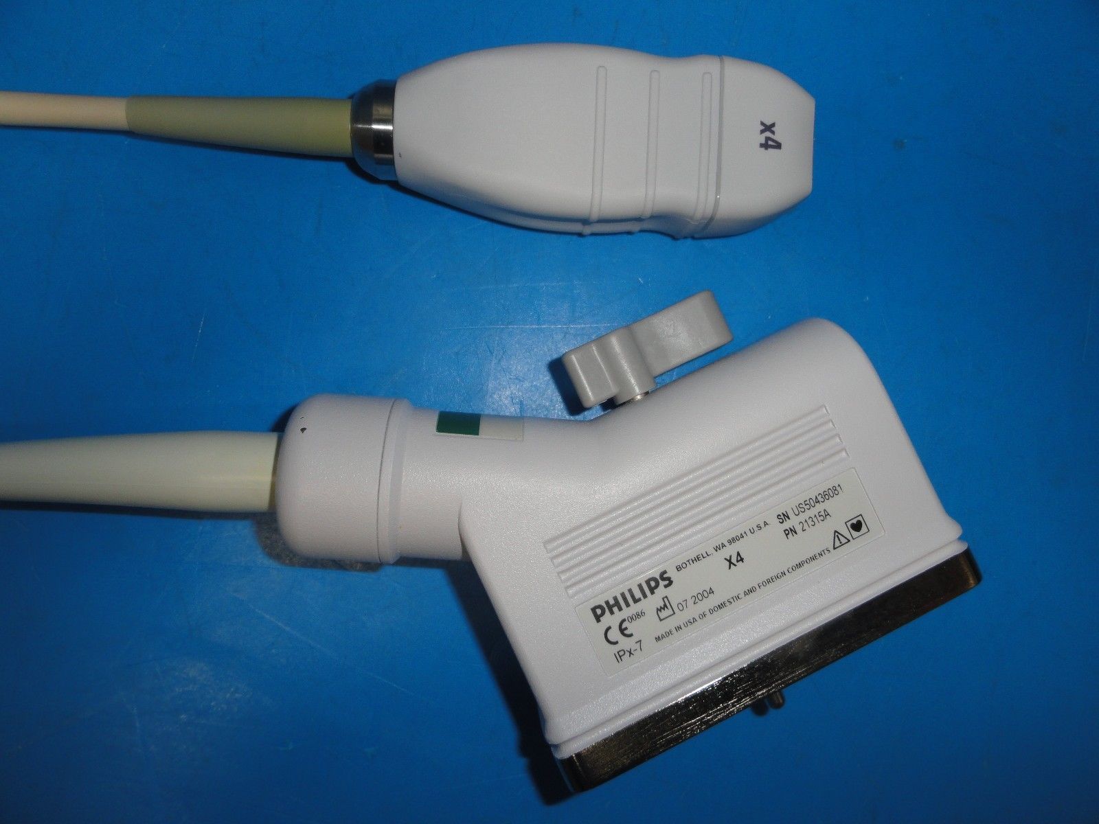 2004 Philips  X4 / 21315A  xMatrix Phased Array Probe for HP SONOS 7500 (8350) DIAGNOSTIC ULTRASOUND MACHINES FOR SALE