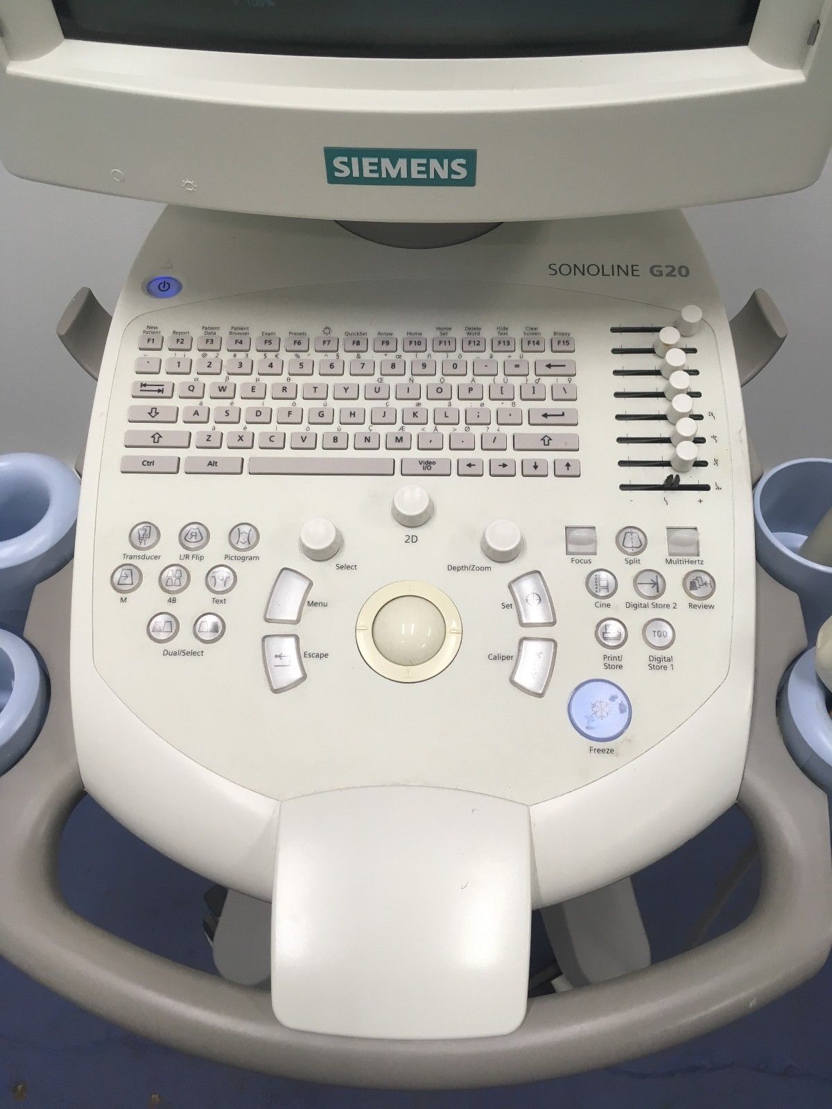 2008 Siemens Sonoline G20 Ultrasound 08648847 w/ C5-2 DIAGNOSTIC ULTRASOUND MACHINES FOR SALE