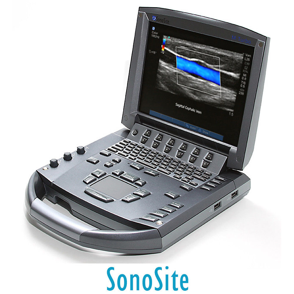 FUJIFILM Ultrasound Machine SonoSite M-Turbo - Portable System Shared Service DIAGNOSTIC ULTRASOUND MACHINES FOR SALE