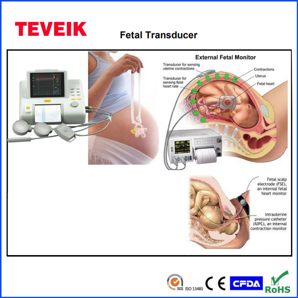Compatible for Edan / Anke  MS9-01913-A1 Fetal US Transducer, Redal 4pin DIAGNOSTIC ULTRASOUND MACHINES FOR SALE