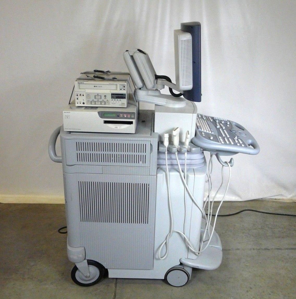 Siemens Acuson Sequoia 512 Ultrasound System w/ 2 Transducer 15L8 15L8w Medical DIAGNOSTIC ULTRASOUND MACHINES FOR SALE