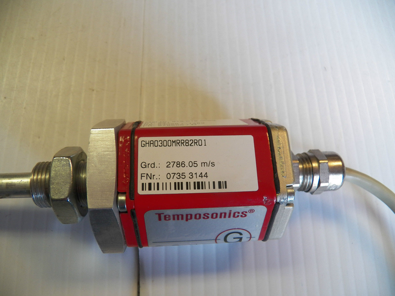 TEMPOSONICS LINEAR-POSITION SENSOR START/STOP 300MM GHA0300MRR82R01