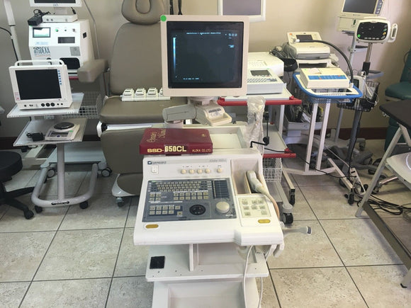 Ultrasound Diagnostic Aloka -SSD-650CL w/Probes
