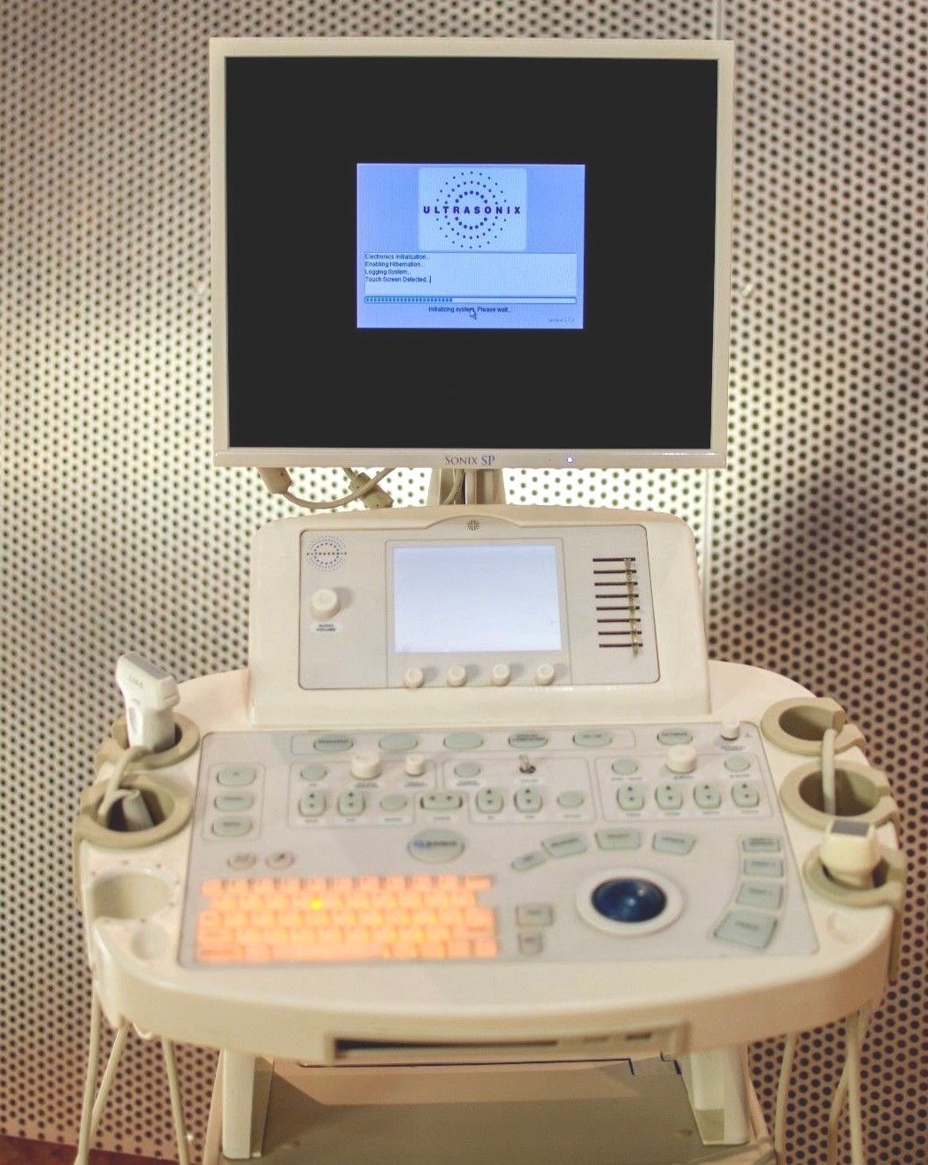 Ultrasonix Sonix SP Ultrasound System w/ Probes PA4-2 / 20 & L14-5 / 38 DIAGNOSTIC ULTRASOUND MACHINES FOR SALE
