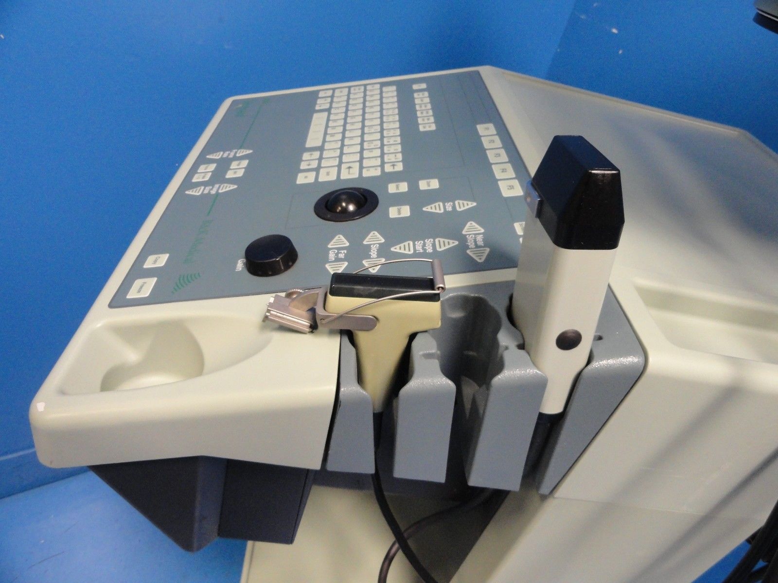 BK Medical Leopard 2001 Ultrasound W/ 8451& 8560 Linear Probes &Printer (11449) DIAGNOSTIC ULTRASOUND MACHINES FOR SALE