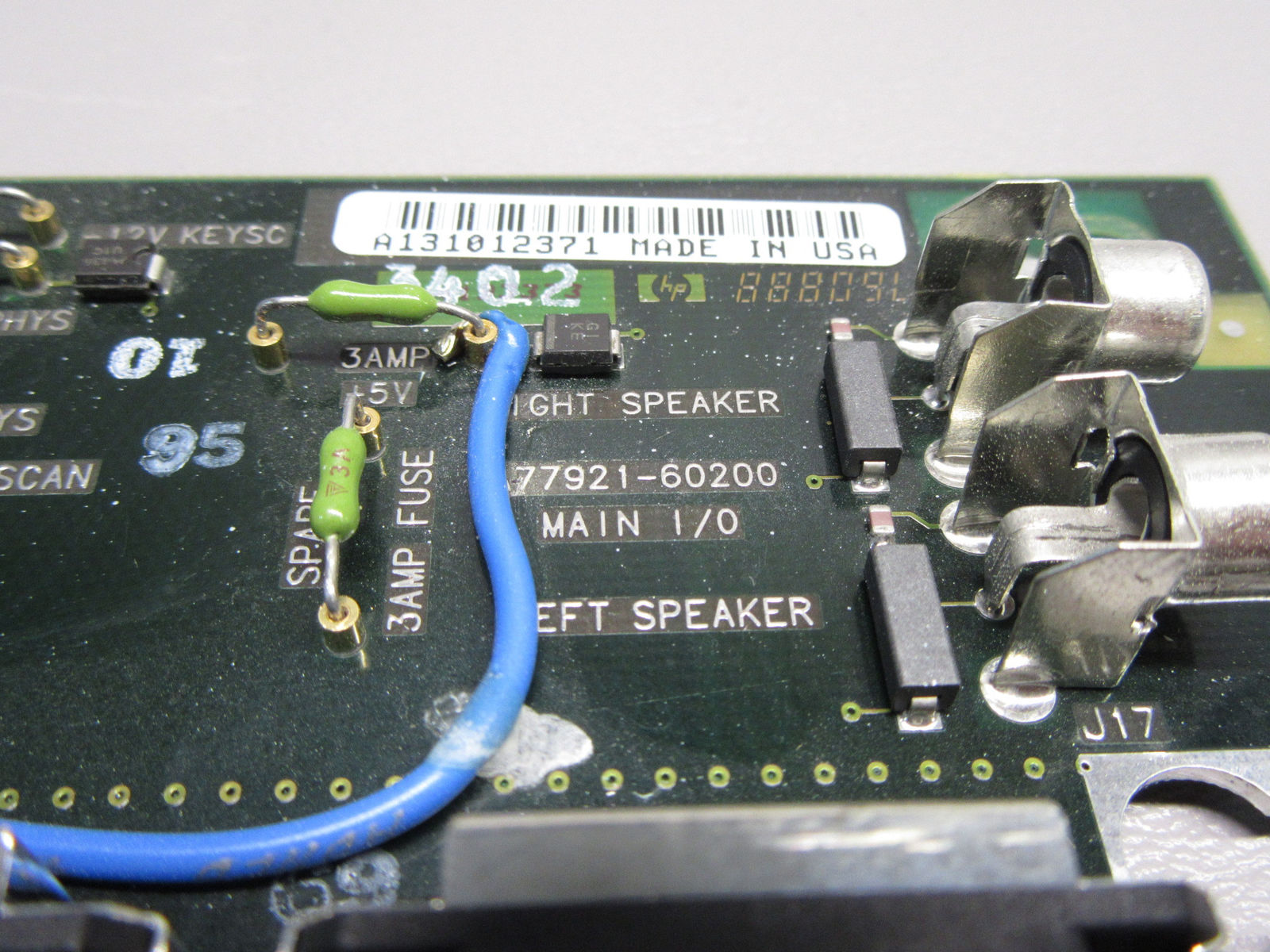 HP M2406A Sonos Main I/O Ultrasound System Board A77921-60200